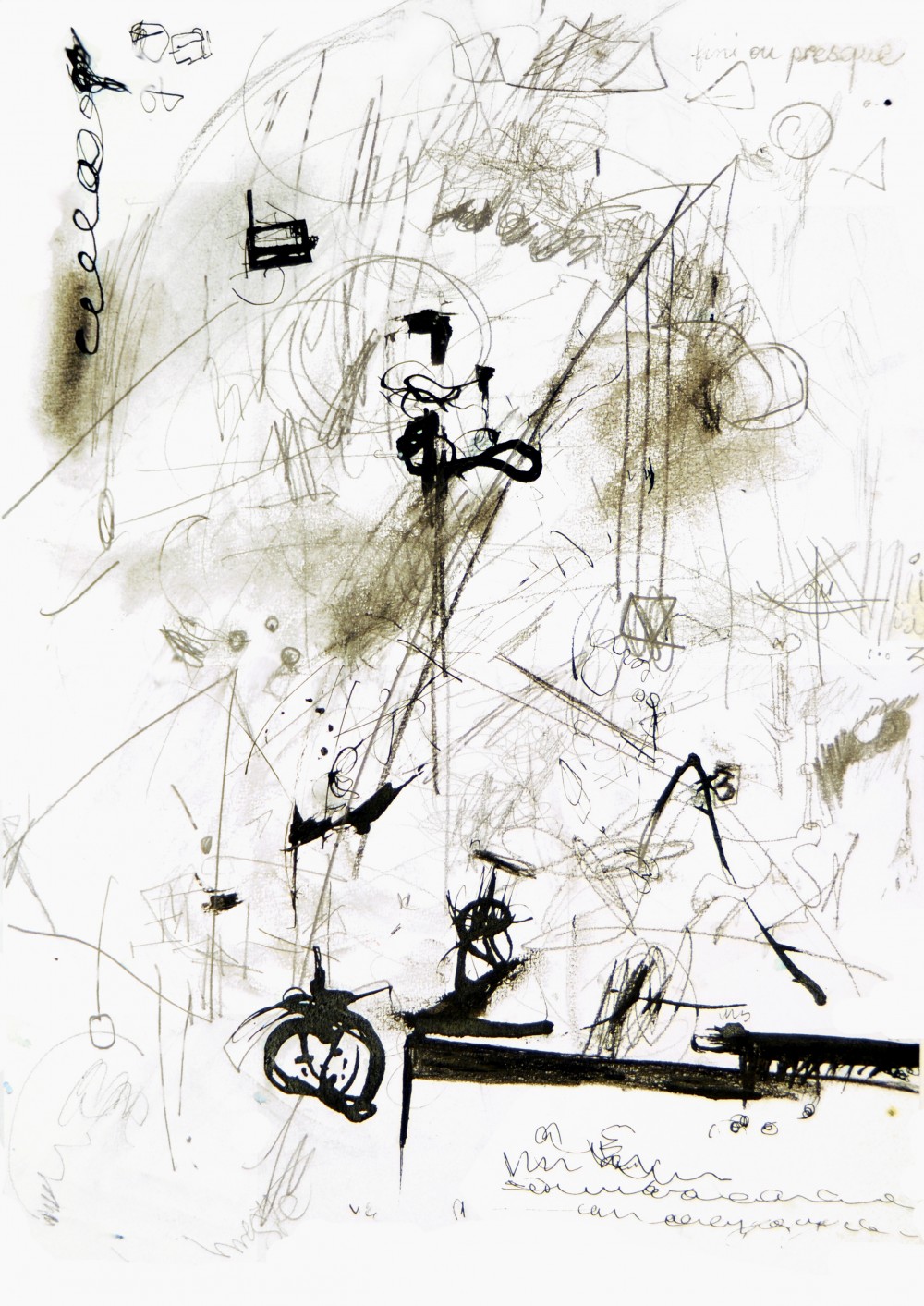 Sery «Toscany», 2007, lead pencil on A3 paper 29,7 x 42 cm.