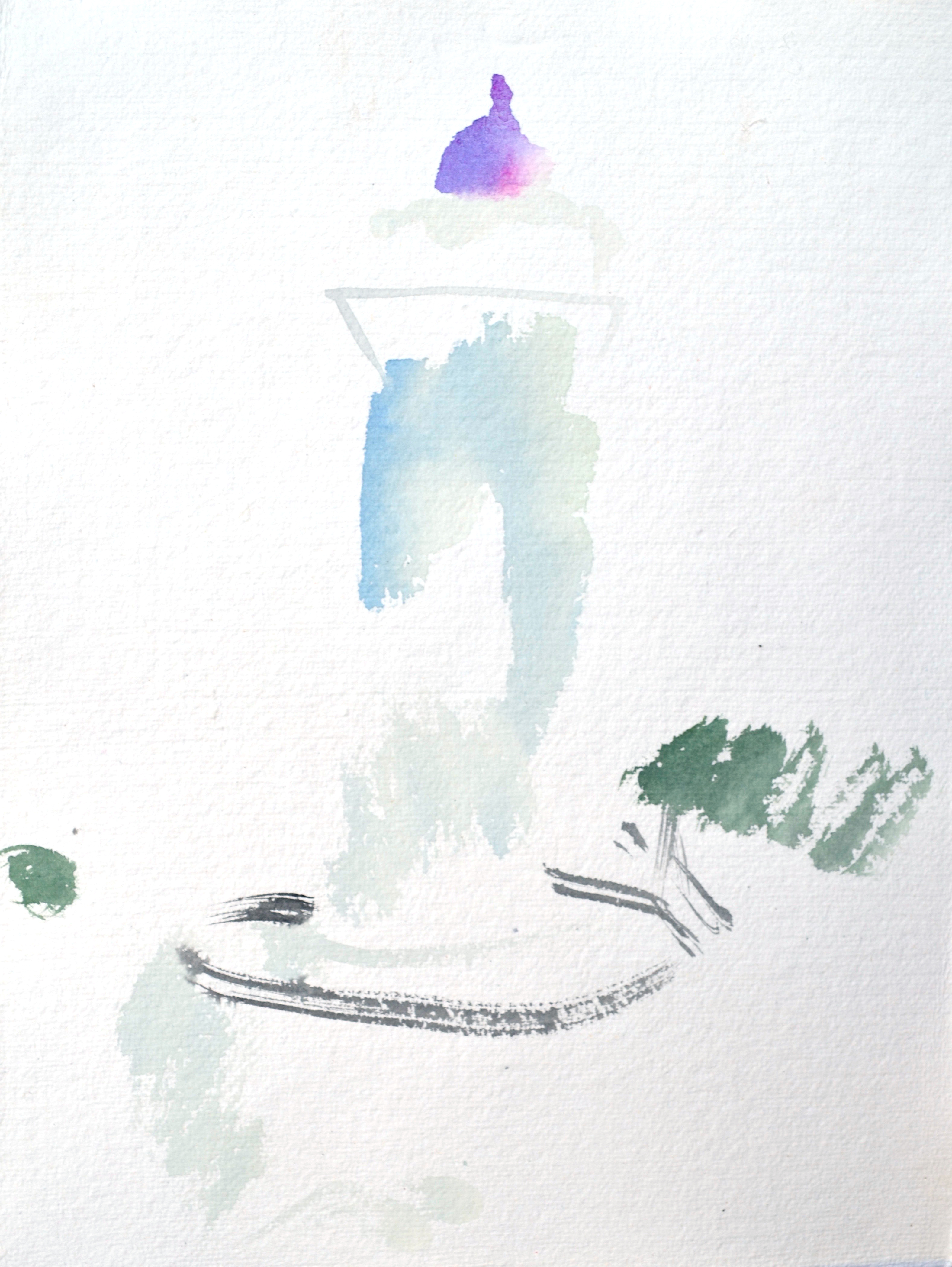 21_Sery Lighthouse acrylic on paper 25x33.5cm