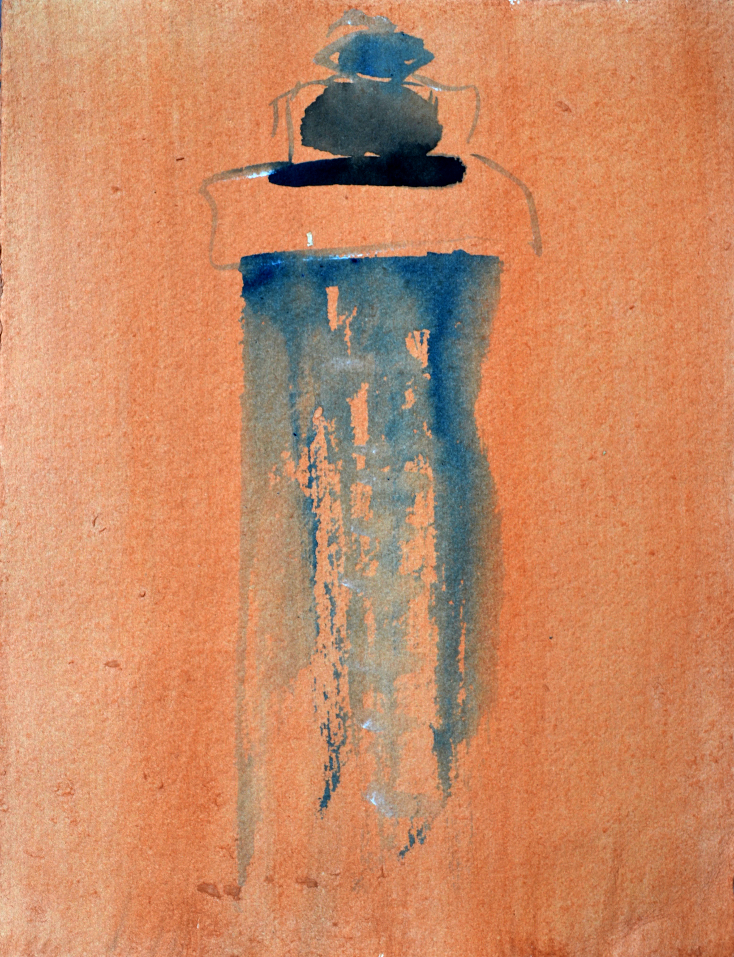 24_Sery Lighthouse acrylic on paper 25x33.5cm