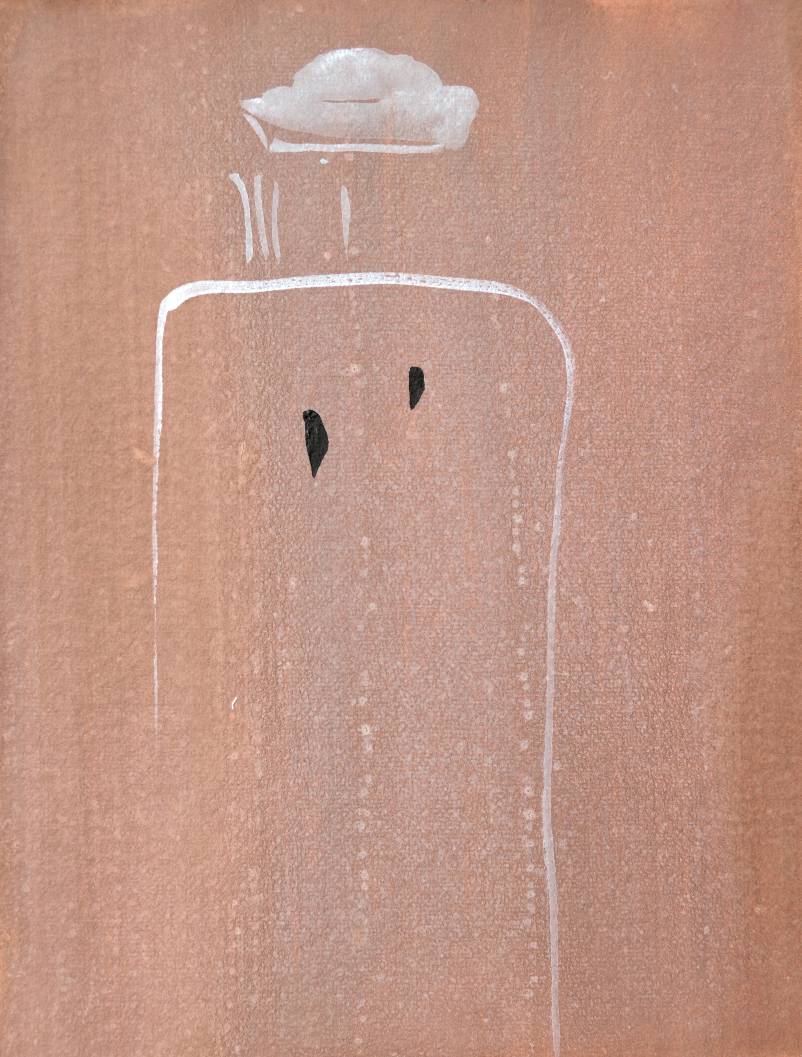 25_Sery Lighthouse acrylic on paper 25x33.5cm